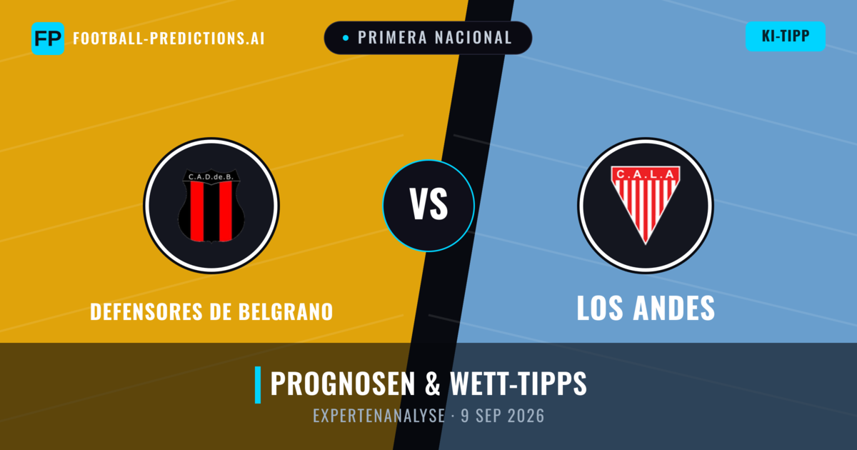 Defensores de Belgrano vs Los Andes — Prognose und Spielvorschau