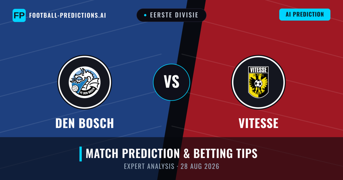 Den Bosch vs Vitesse — match prediction & preview