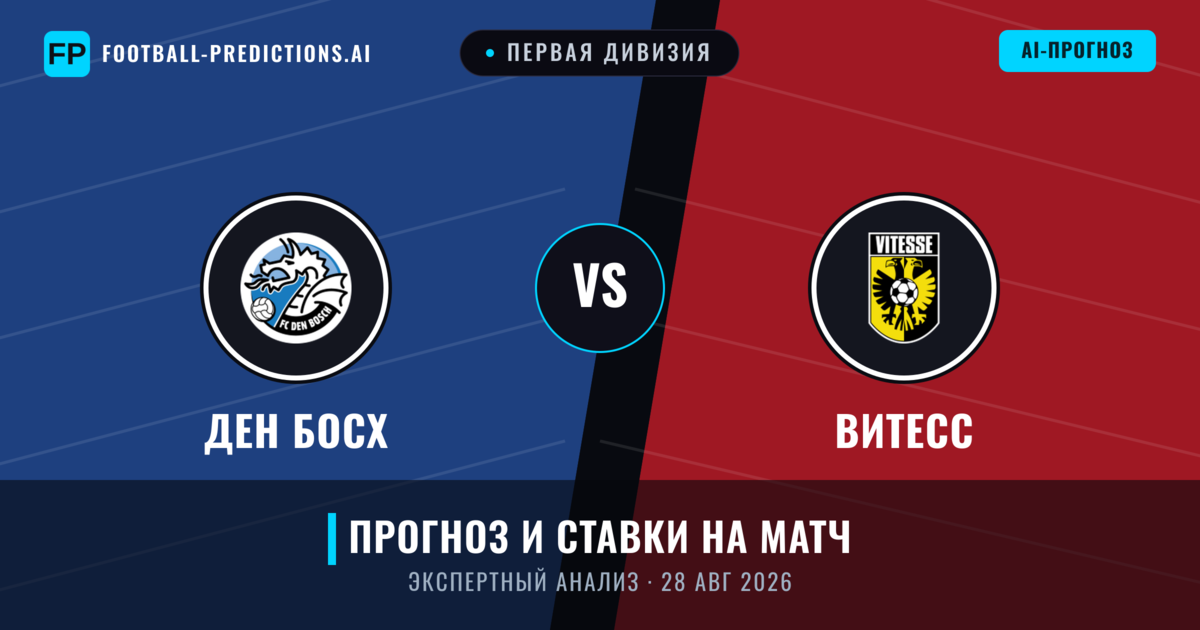 Ден Босх – Витесс — прогноз и превью матча
