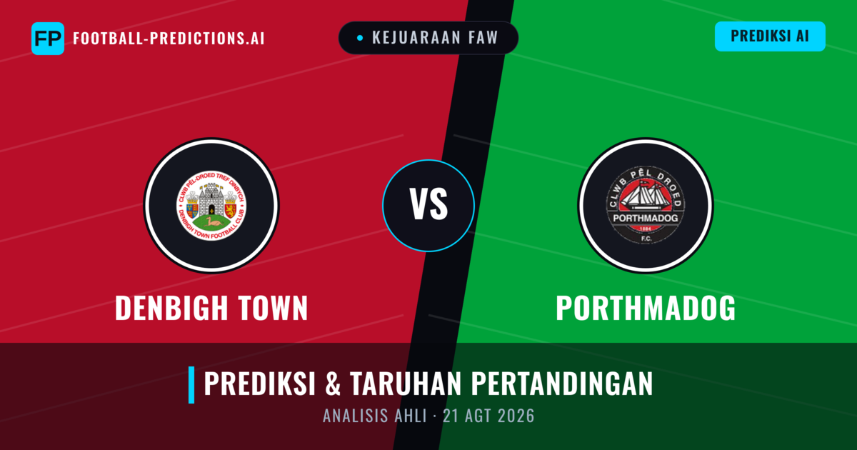 Denbigh Town vs Porthmadog — prediksi dan pratinjau pertandingan