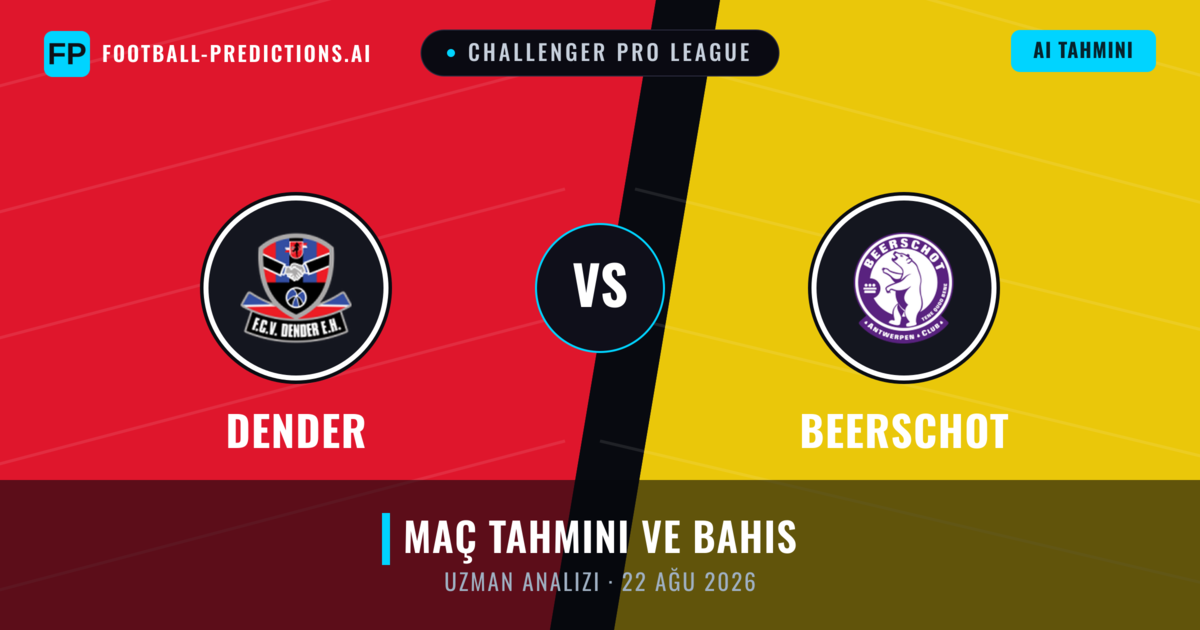 Dender - Beerschot — maç tahmini ve önizleme