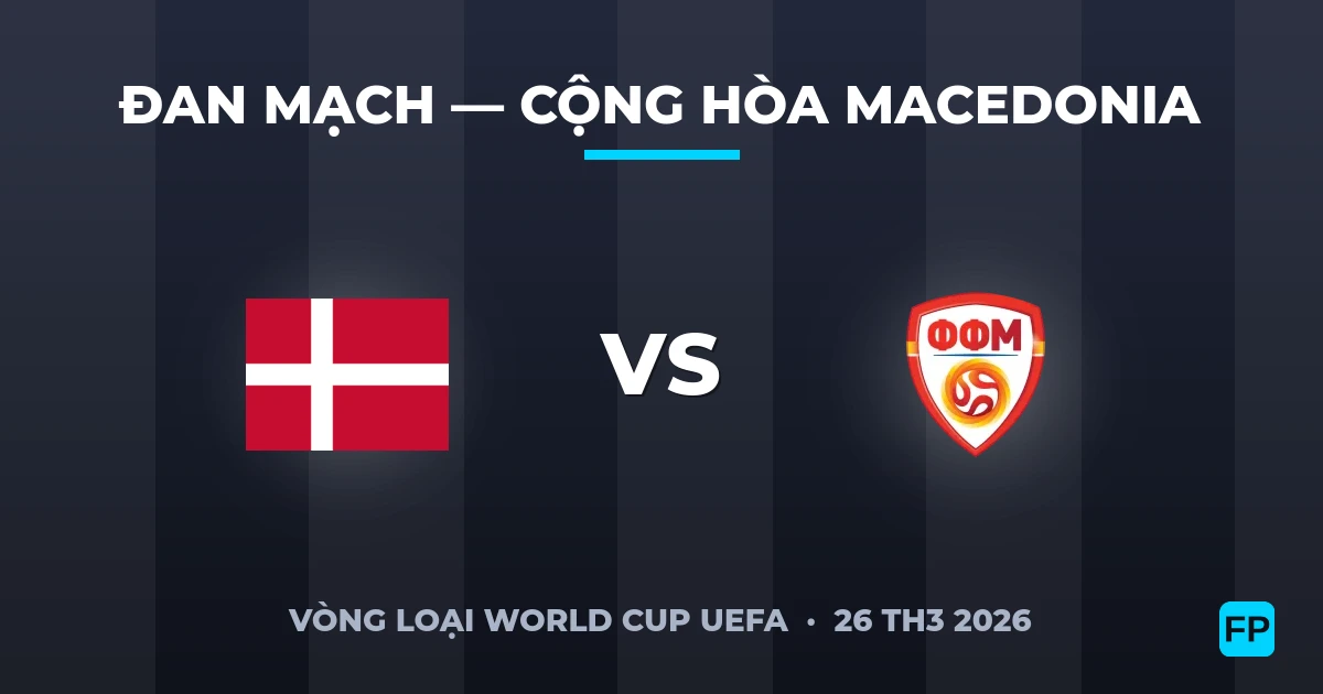Đan Mạch vs Cộng hòa Macedonia — dự đoán và xem trước trận đấu