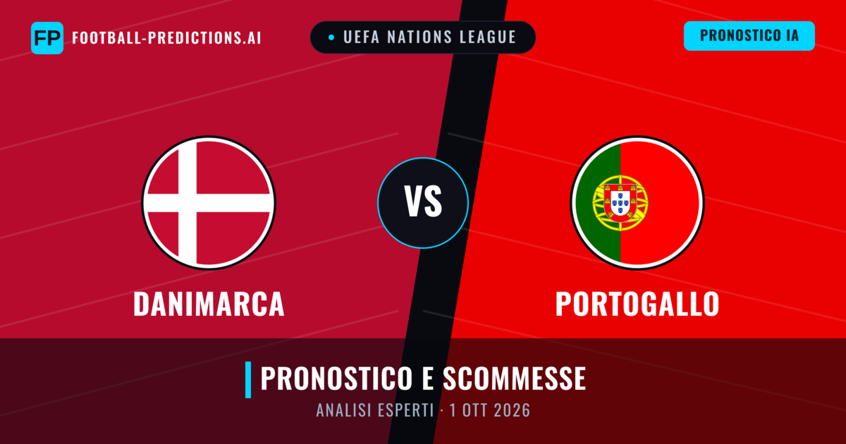 Danimarca vs Portogallo — pronostico e anteprima del match