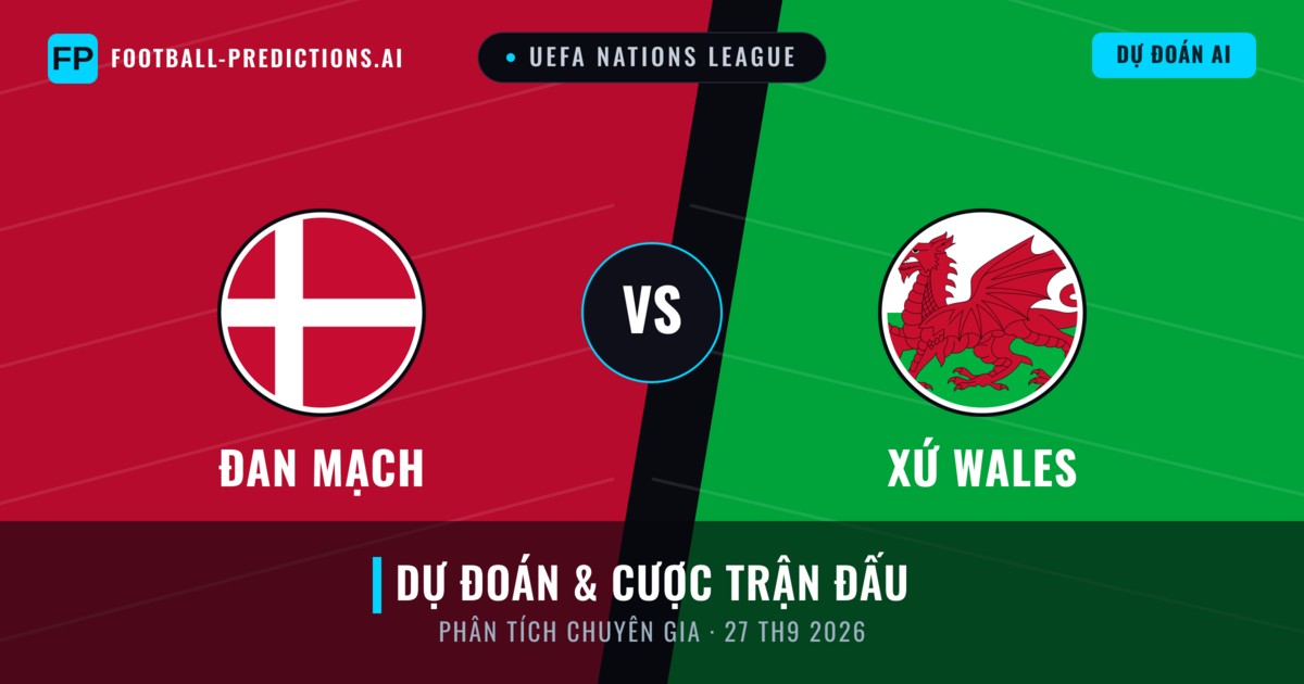 Đan Mạch vs Xứ Wales — dự đoán và xem trước trận đấu