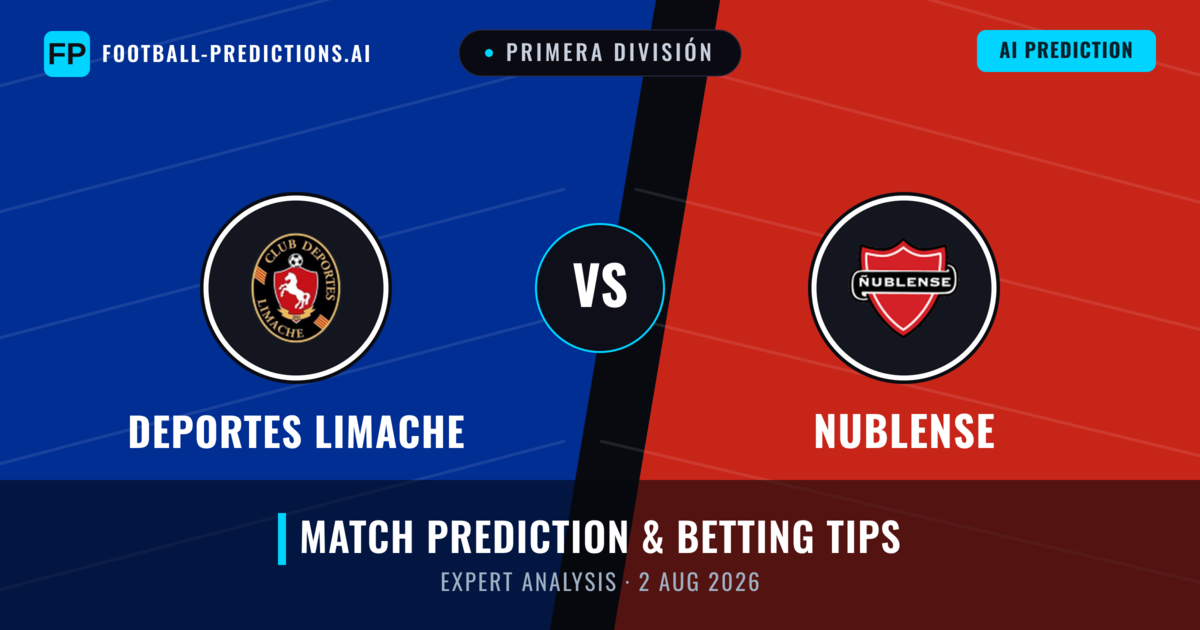 Deportes Limache vs Nublense — match prediction & preview