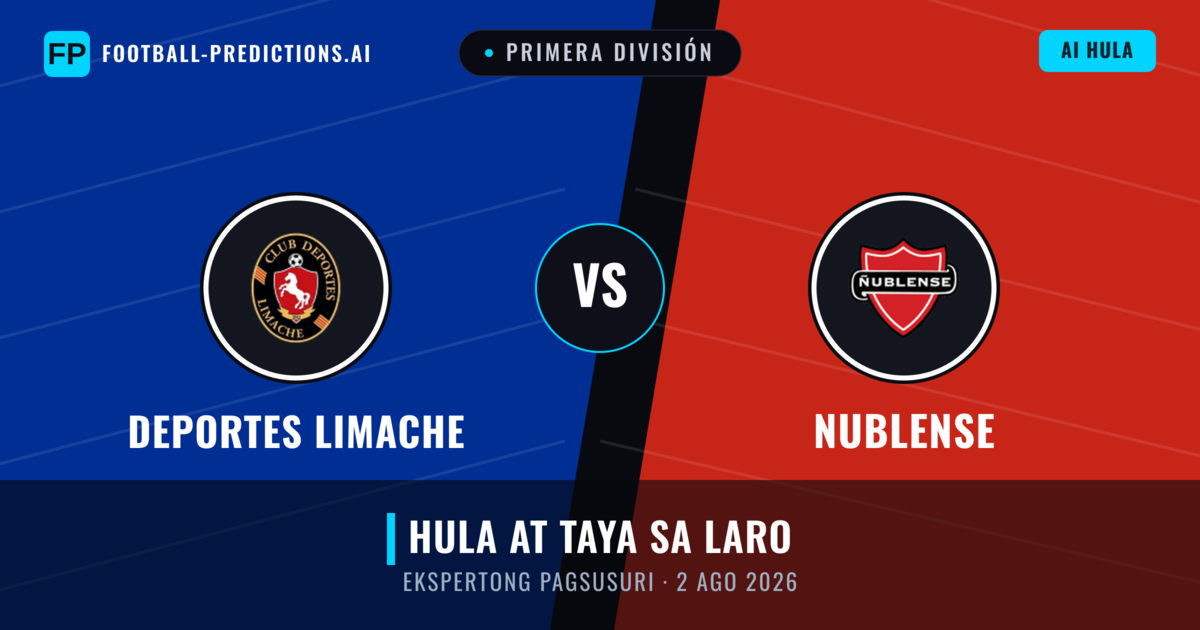 Deportes Limache vs Nublense — hula at preview ng laban