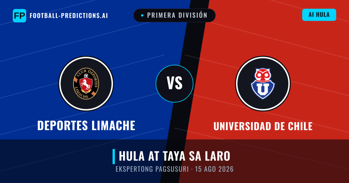Deportes Limache vs Universidad de Chile — hula at preview ng laban