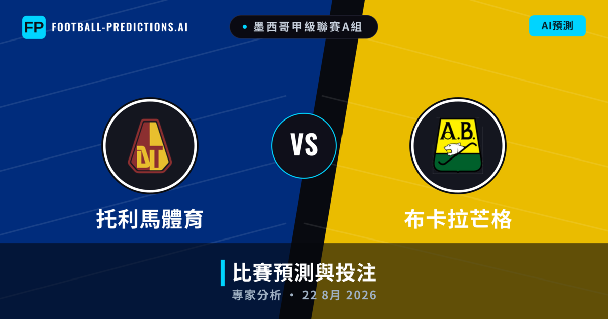 托利馬體育 vs 布卡拉芒格 — 比赛预测和前瞻