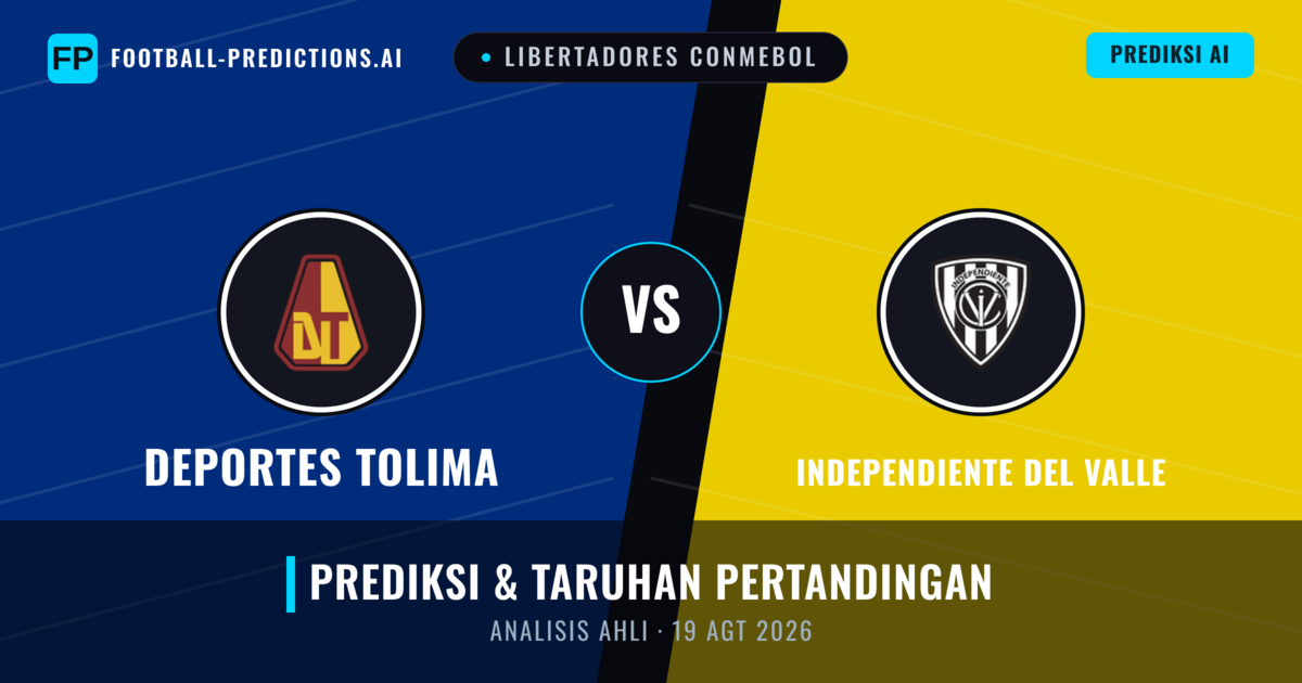 Deportes Tolima vs Independiente del Valle — prediksi dan pratinjau pertandingan
