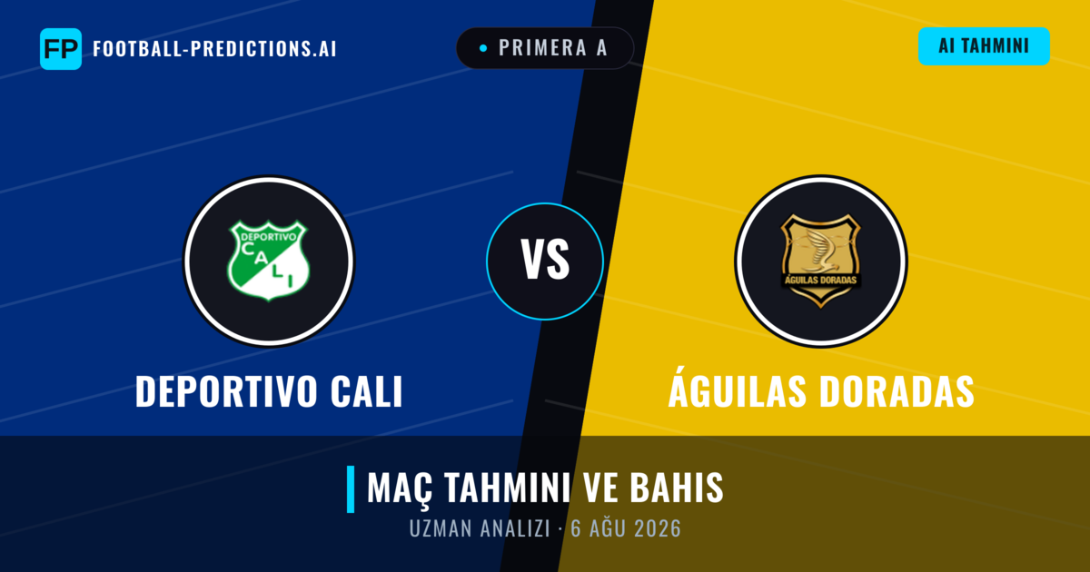 Deportivo Cali - Águilas Doradas — maç tahmini ve önizleme