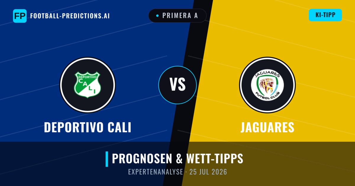 Deportivo Cali vs Jaguares — Prognose und Spielvorschau