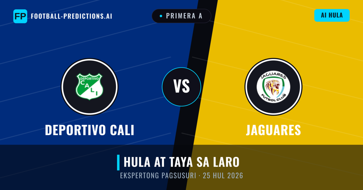 Deportivo Cali vs Jaguares — hula at preview ng laban
