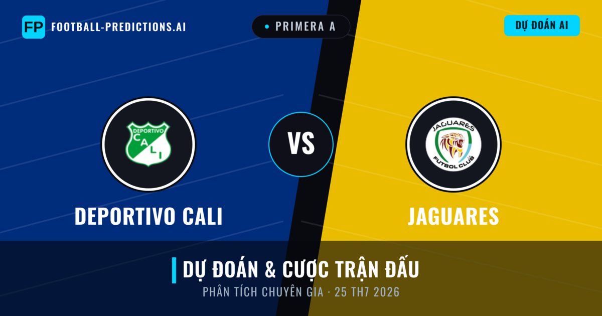 Deportivo Cali vs Jaguares — dự đoán và xem trước trận đấu
