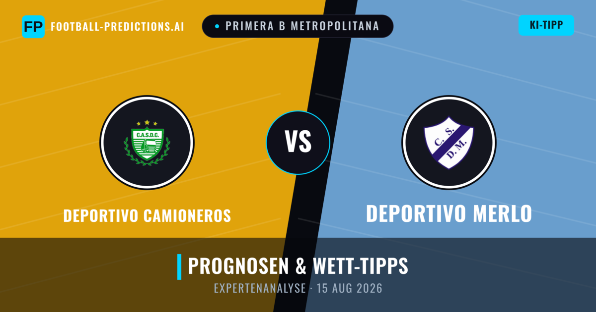 Deportivo Camioneros vs Deportivo Merlo — Prognose und Spielvorschau
