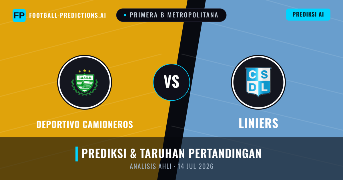 Deportivo Camioneros vs Liniers — prediksi dan pratinjau pertandingan