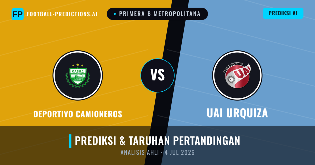 Deportivo Camioneros vs UAI Urquiza — prediksi dan pratinjau pertandingan
