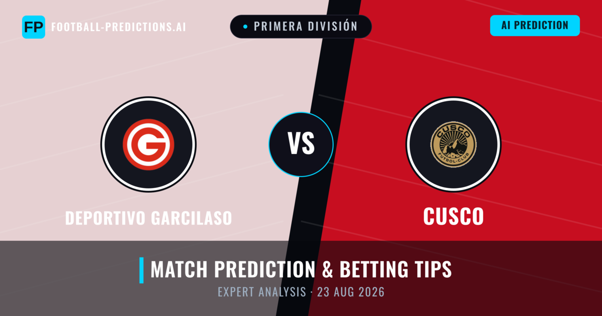 Deportivo Garcilaso vs Cusco — match prediction & preview