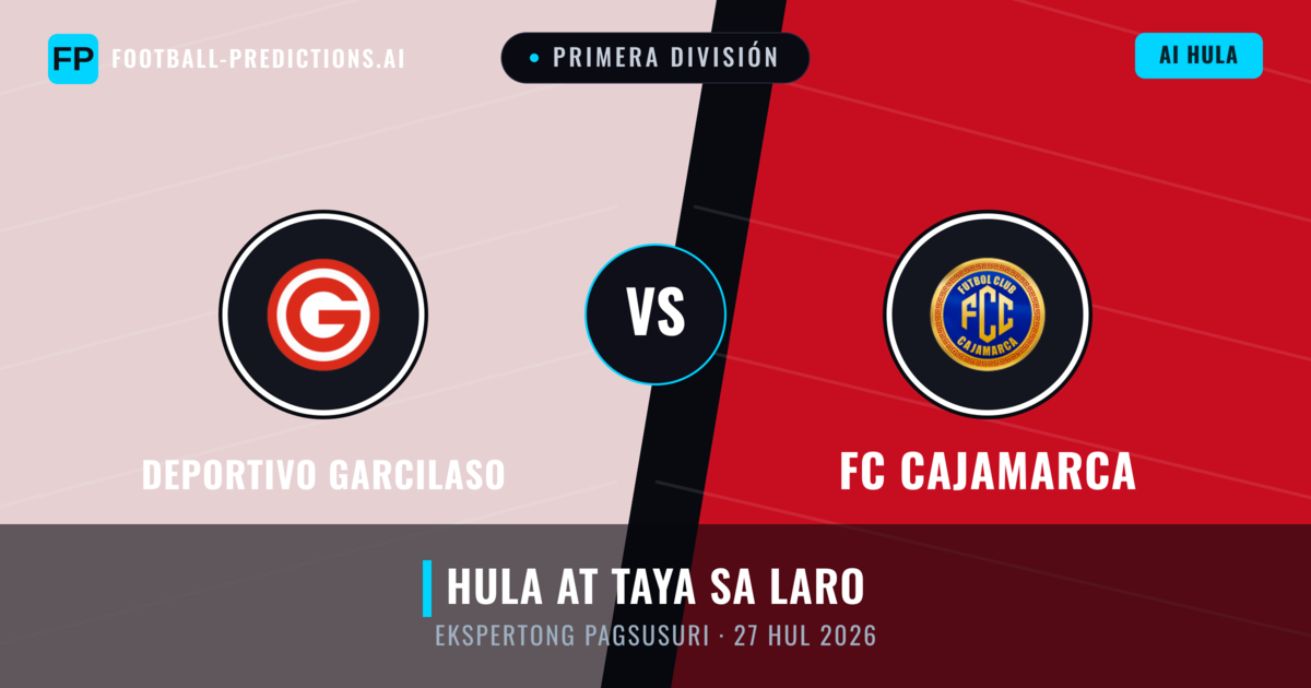 Deportivo Garcilaso vs FC Cajamarca — hula at preview ng laban