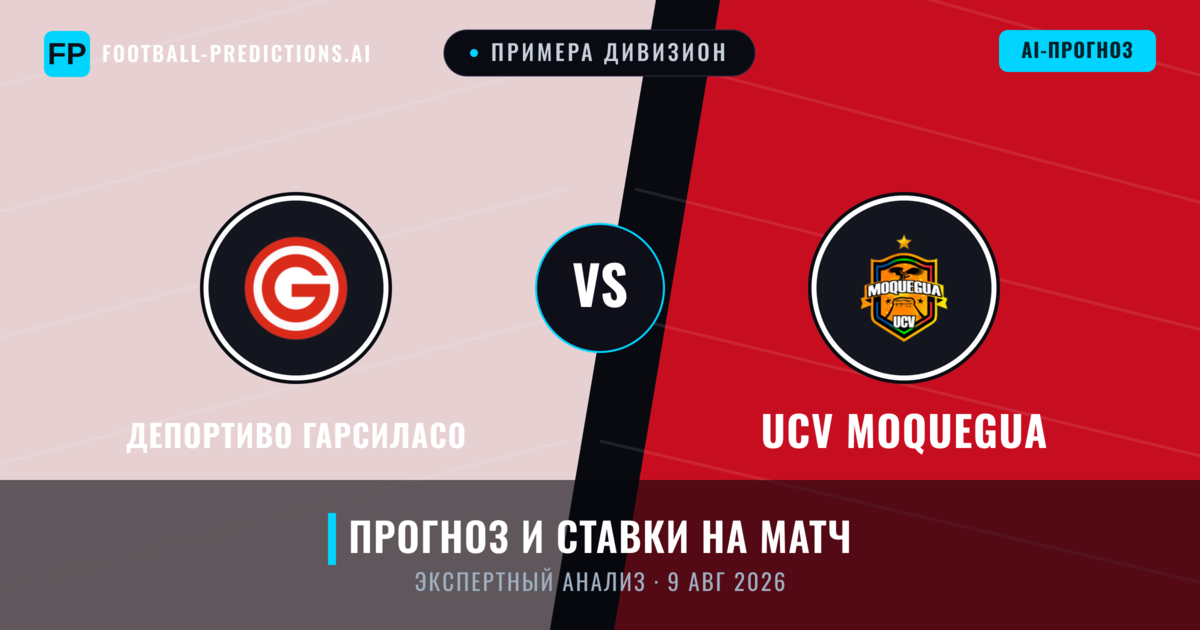 Депортиво Гарсиласо – UCV Moquegua — прогноз и превью матча