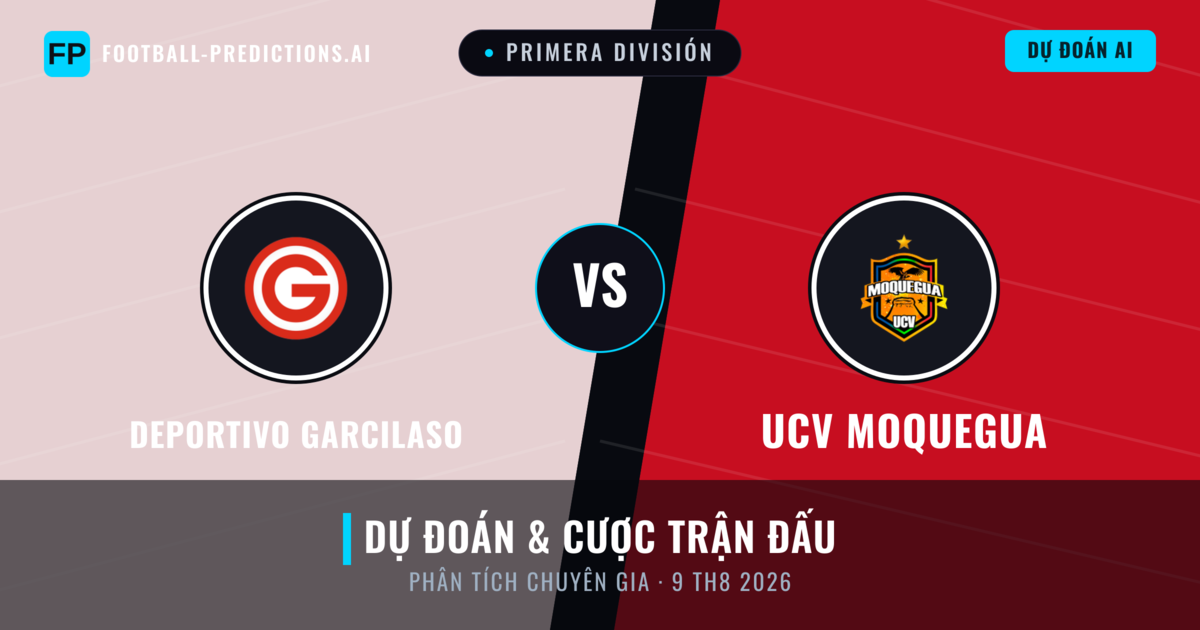 Deportivo Garcilaso vs UCV Moquegua — dự đoán và xem trước trận đấu
