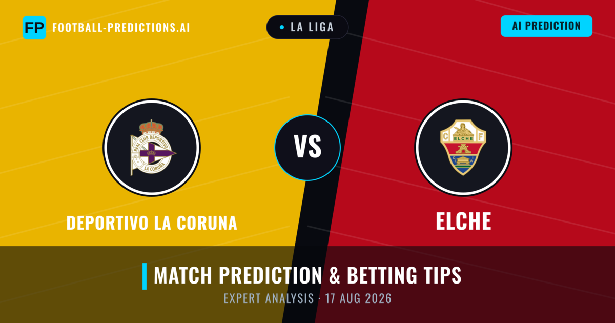 Deportivo La Coruna vs Elche — match prediction & preview