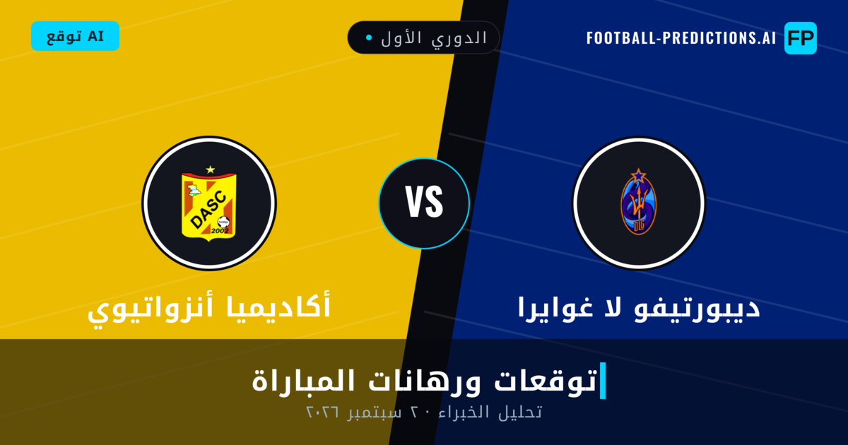 ديبورتيفو لا غوايرا ضد أكاديميا أنزواتيوي — توقعات ومعاينة المباراة