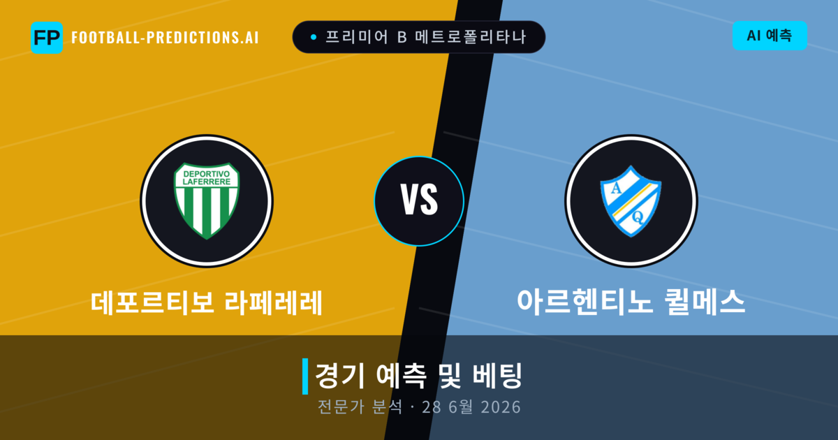 데포르티보 라페레레 대 아르헨티노 퀼메스 — 경기 예측 및 프리뷰