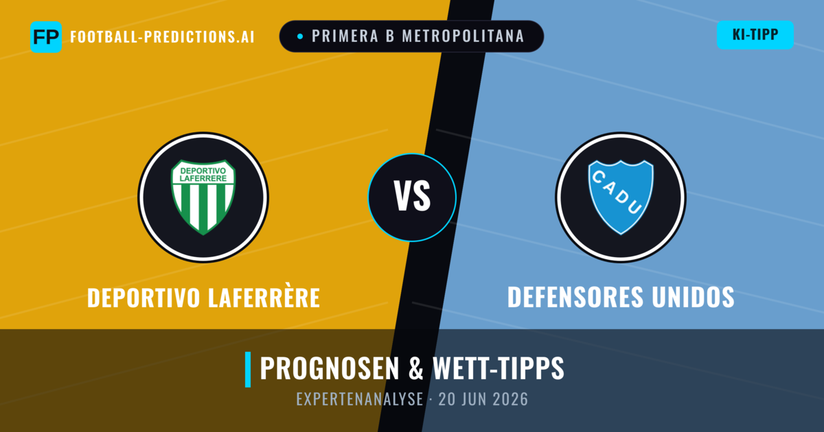 Deportivo Laferrère vs Defensores Unidos — Prognose und Spielvorschau