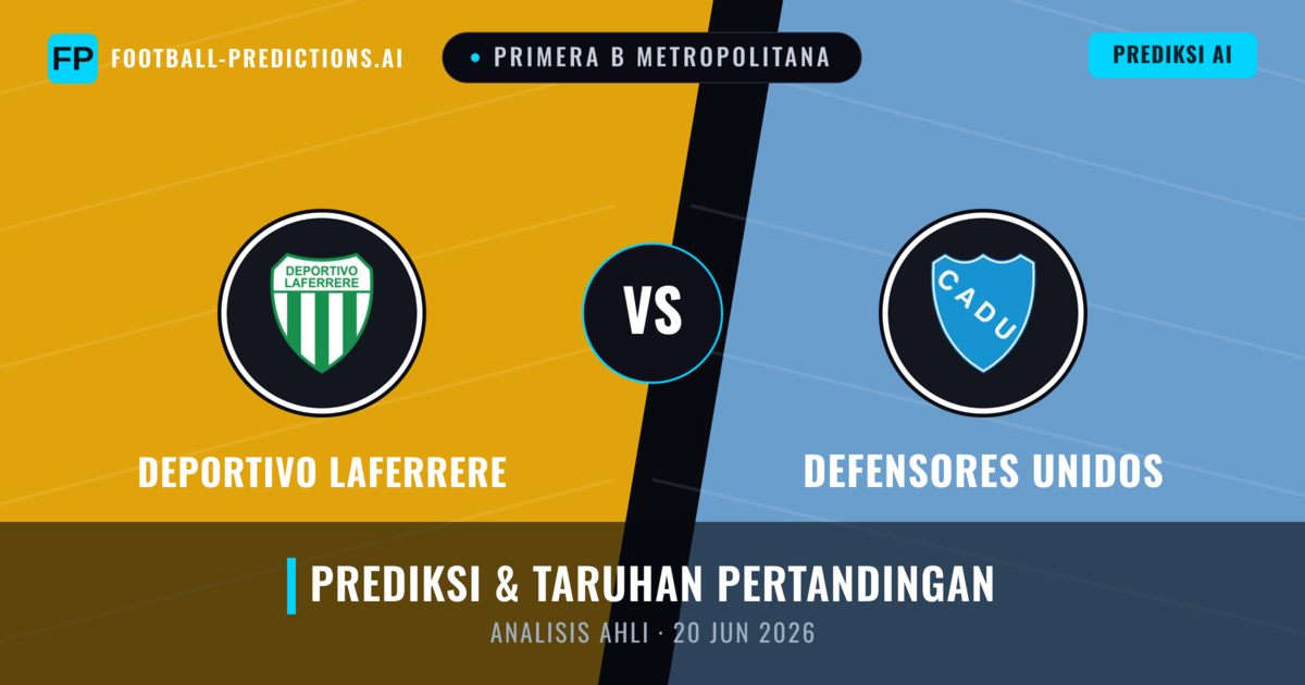 Deportivo Laferrere vs Defensores Unidos — prediksi dan pratinjau pertandingan