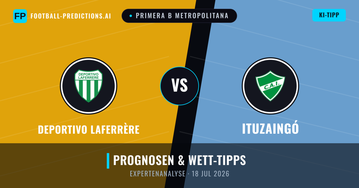 Deportivo Laferrère vs Ituzaingó — Prognose und Spielvorschau