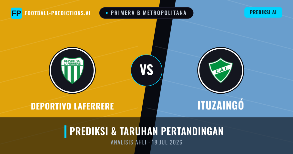 Deportivo Laferrere vs Ituzaingó — prediksi dan pratinjau pertandingan