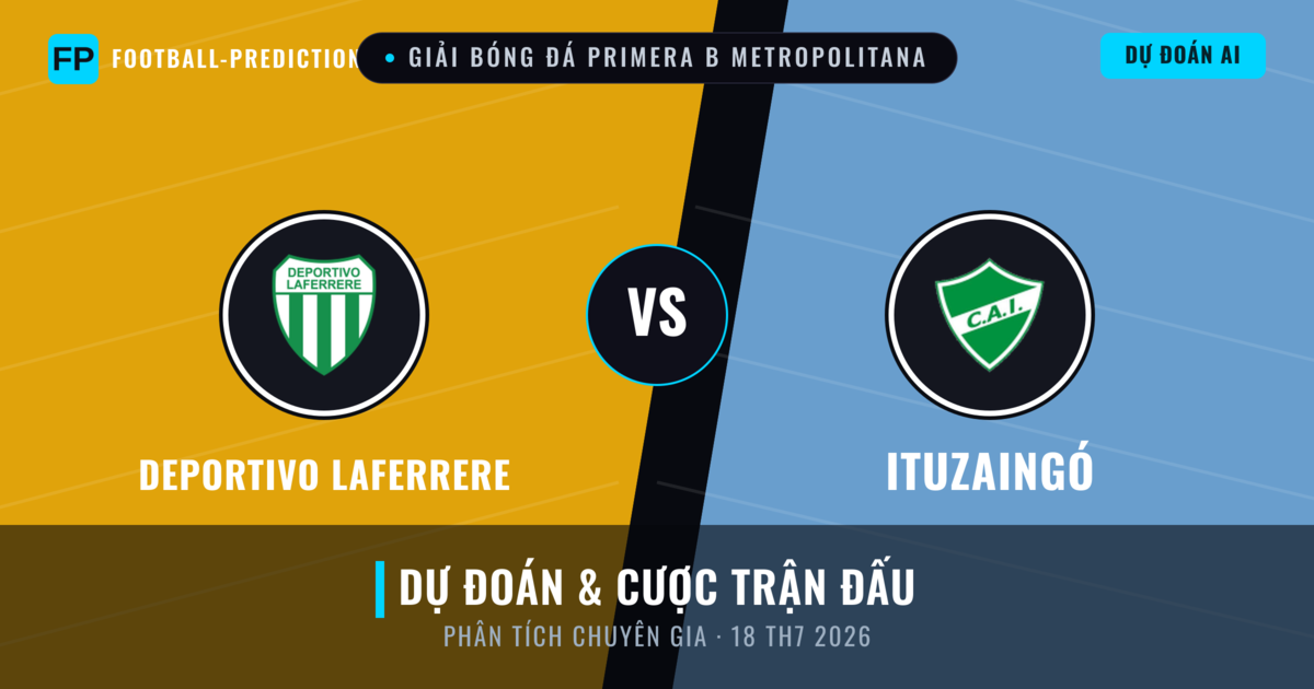 Deportivo Laferrere vs Ituzaingó — dự đoán và xem trước trận đấu