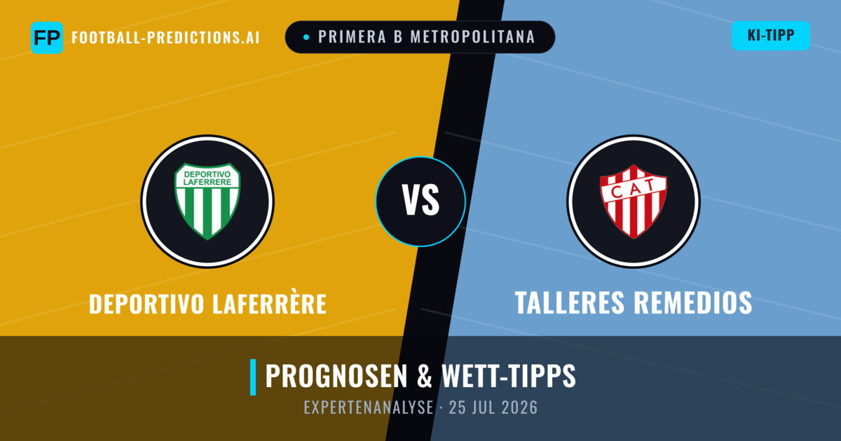 Deportivo Laferrère vs Talleres Remedios — Prognose und Spielvorschau