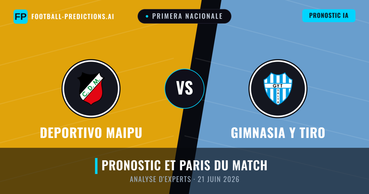 Deportivo Maipu vs Gimnasia y Tiro — pronostic et avant-match