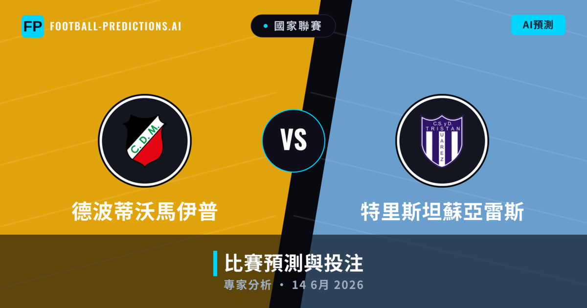 德波蒂沃馬伊普 vs 特里斯坦蘇亞雷斯 — 比赛预测和前瞻