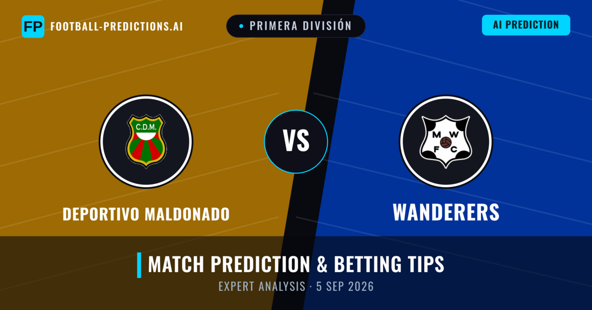 Deportivo Maldonado vs Wanderers — match prediction & preview