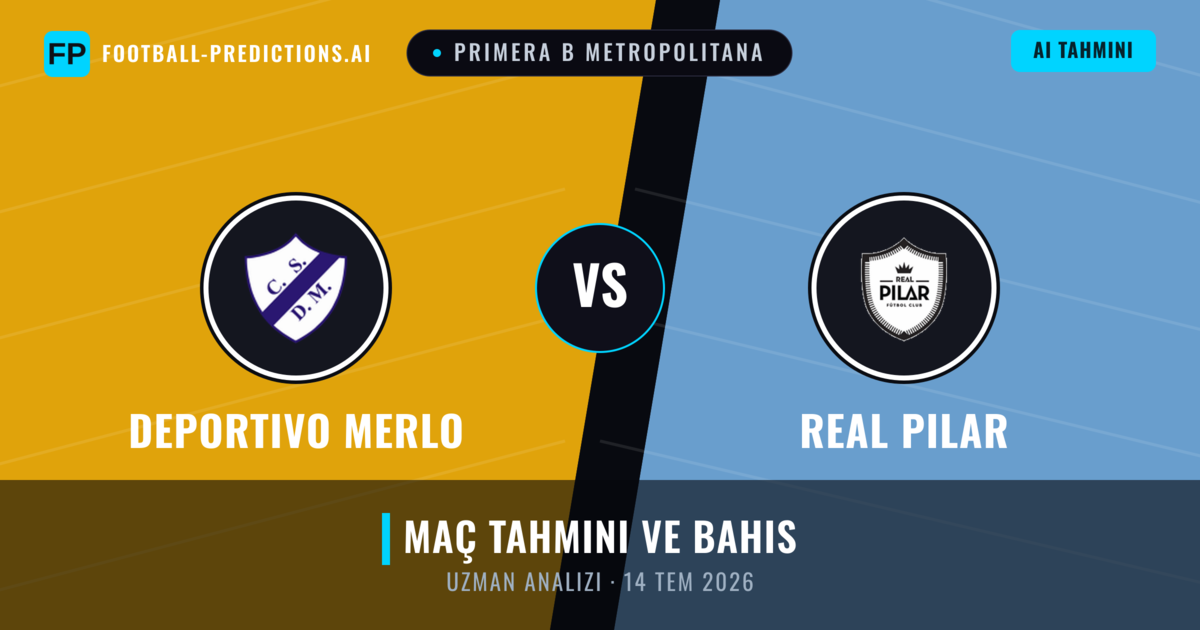 Deportivo Merlo - Real Pilar — maç tahmini ve önizleme