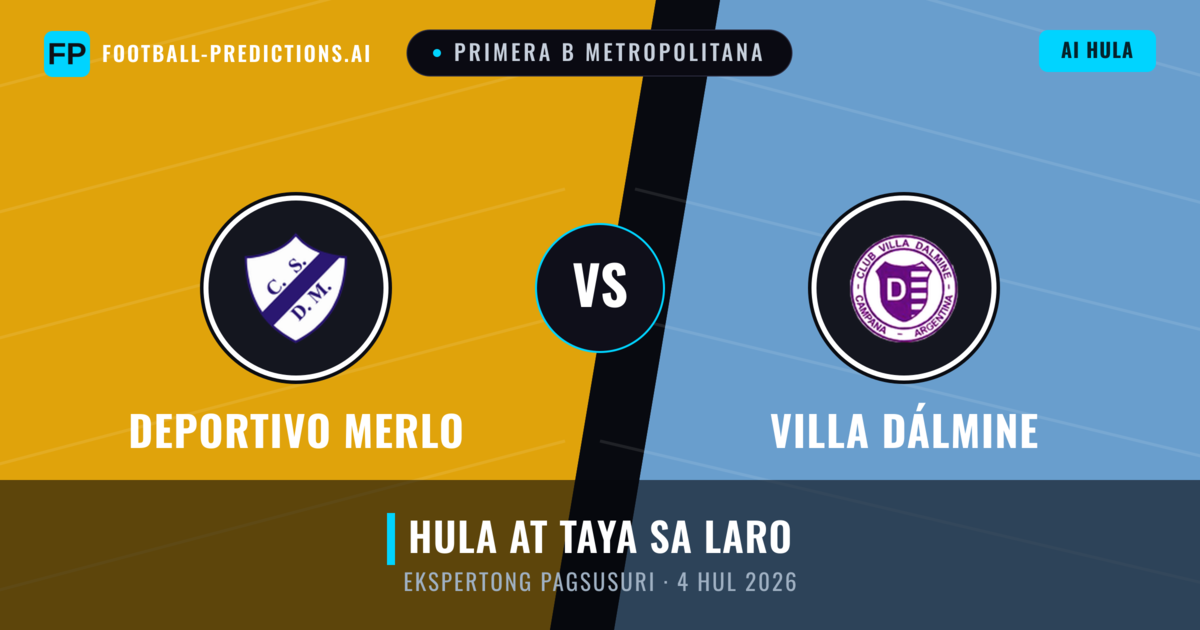 Deportivo Merlo vs Villa Dálmine — hula at preview ng laban