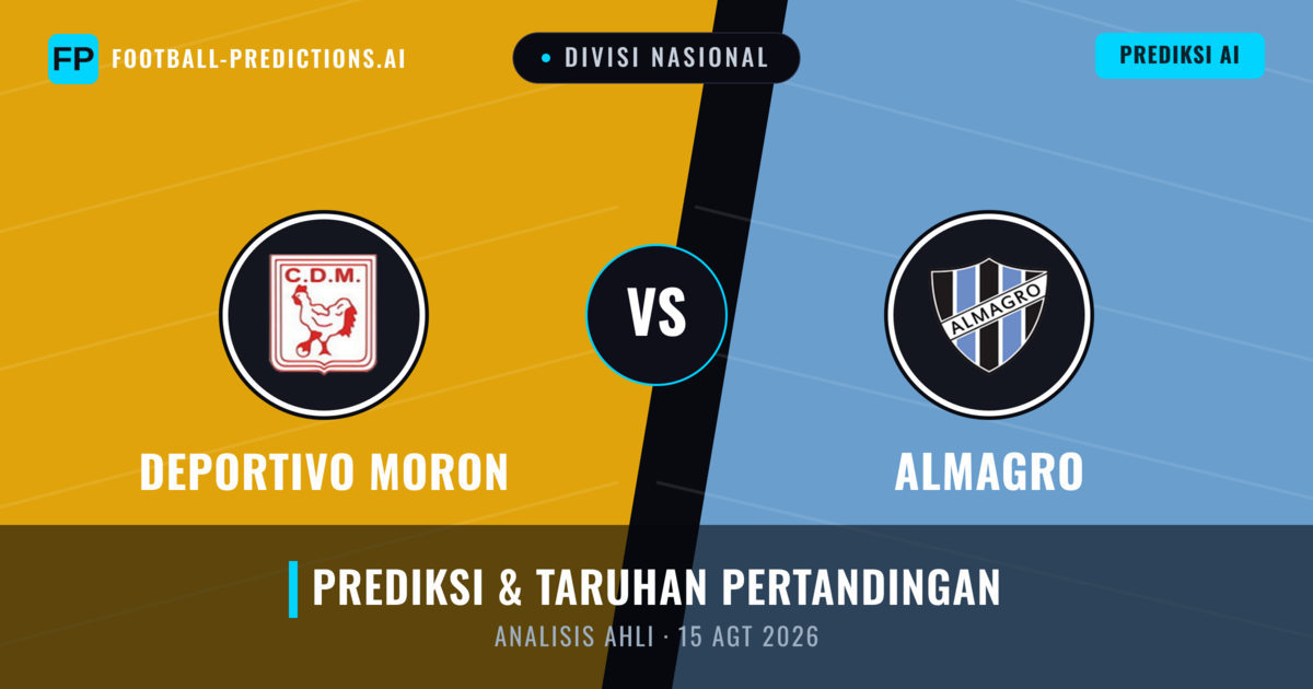 Deportivo Morón vs Almagro — prediksi dan pratinjau pertandingan