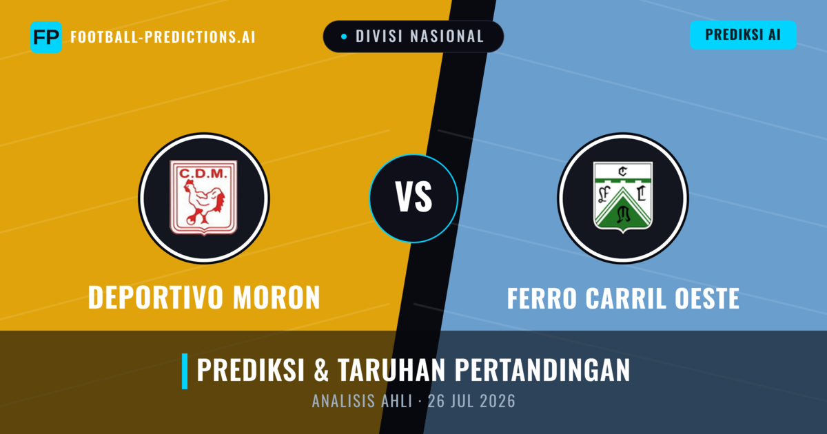 Deportivo Morón vs Ferro Carril Oeste — prediksi dan pratinjau pertandingan