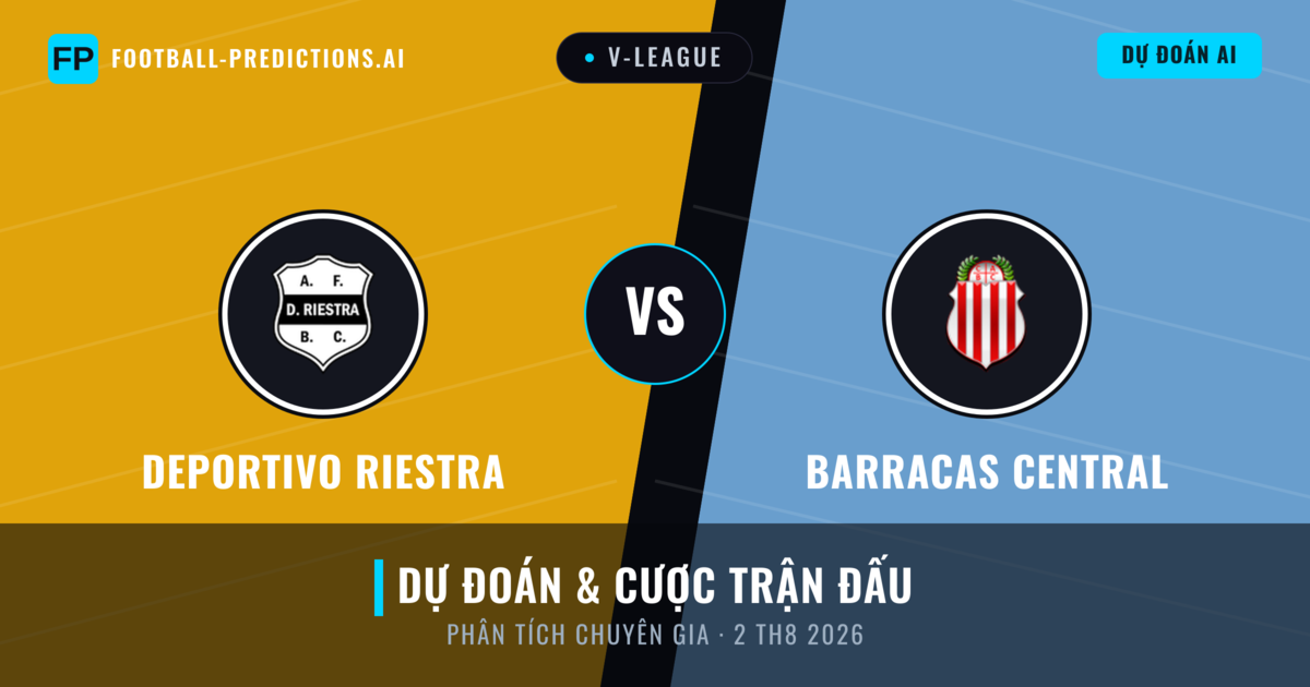 Deportivo Riestra vs Barracas Central — dự đoán và xem trước trận đấu