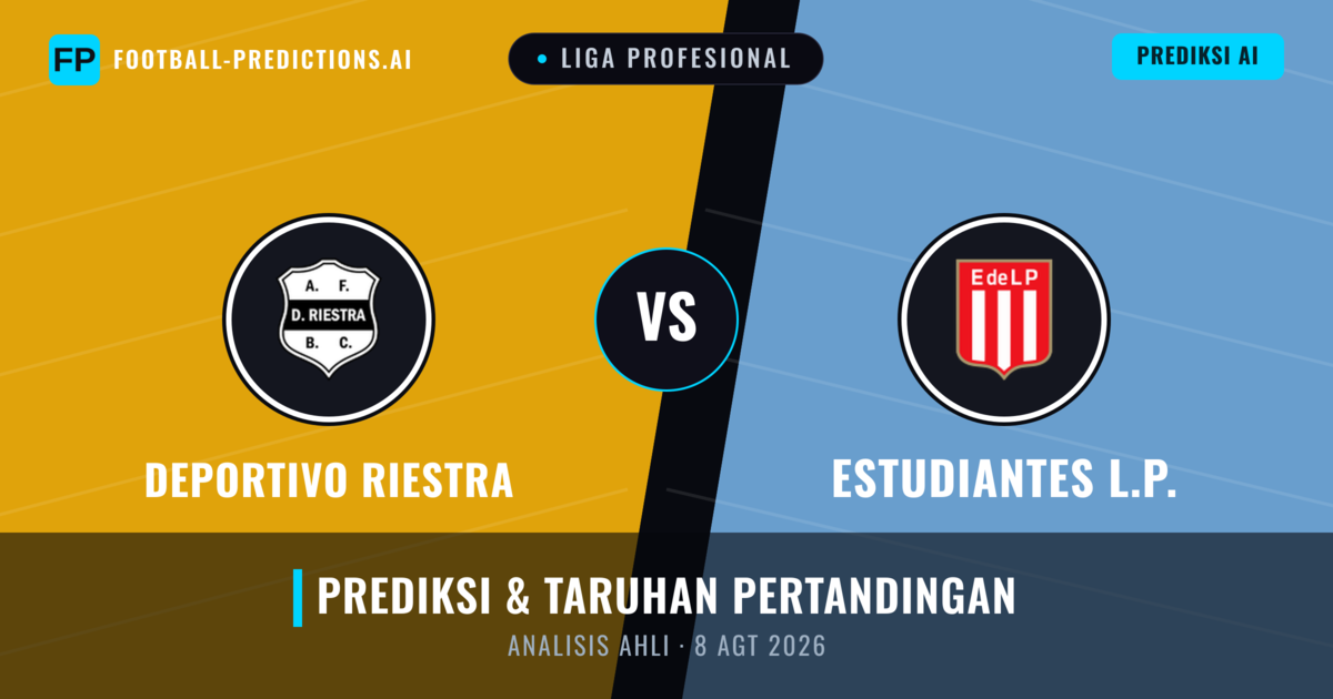Deportivo Riestra vs Estudiantes LP — prediksi dan pratinjau pertandingan