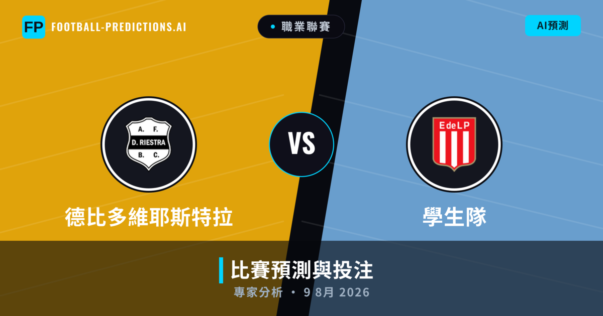 德比多維耶斯特拉 vs 學生隊 — 比赛预测和前瞻