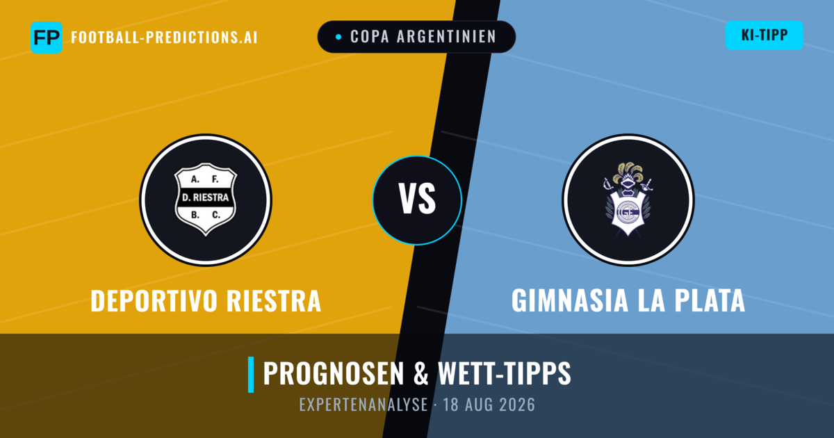Deportivo Riestra vs Gimnasia La Plata — Prognose und Spielvorschau