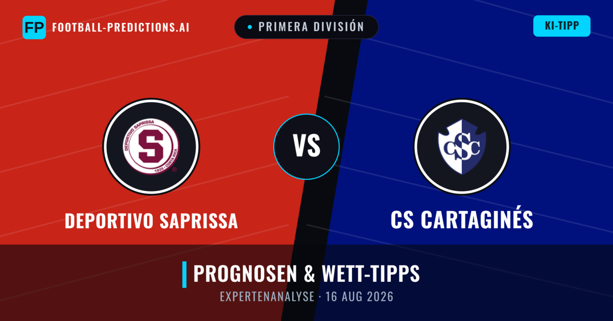 Deportivo Saprissa vs CS Cartaginés — Prognose und Spielvorschau