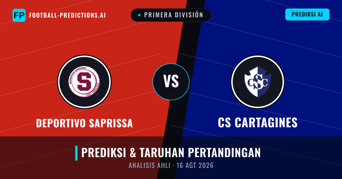 Deportivo Saprissa vs CS Cartaginés — prediksi dan pratinjau pertandingan