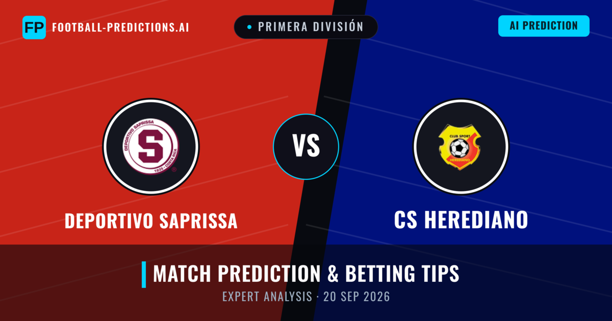 Deportivo Saprissa vs CS Herediano — match prediction & preview