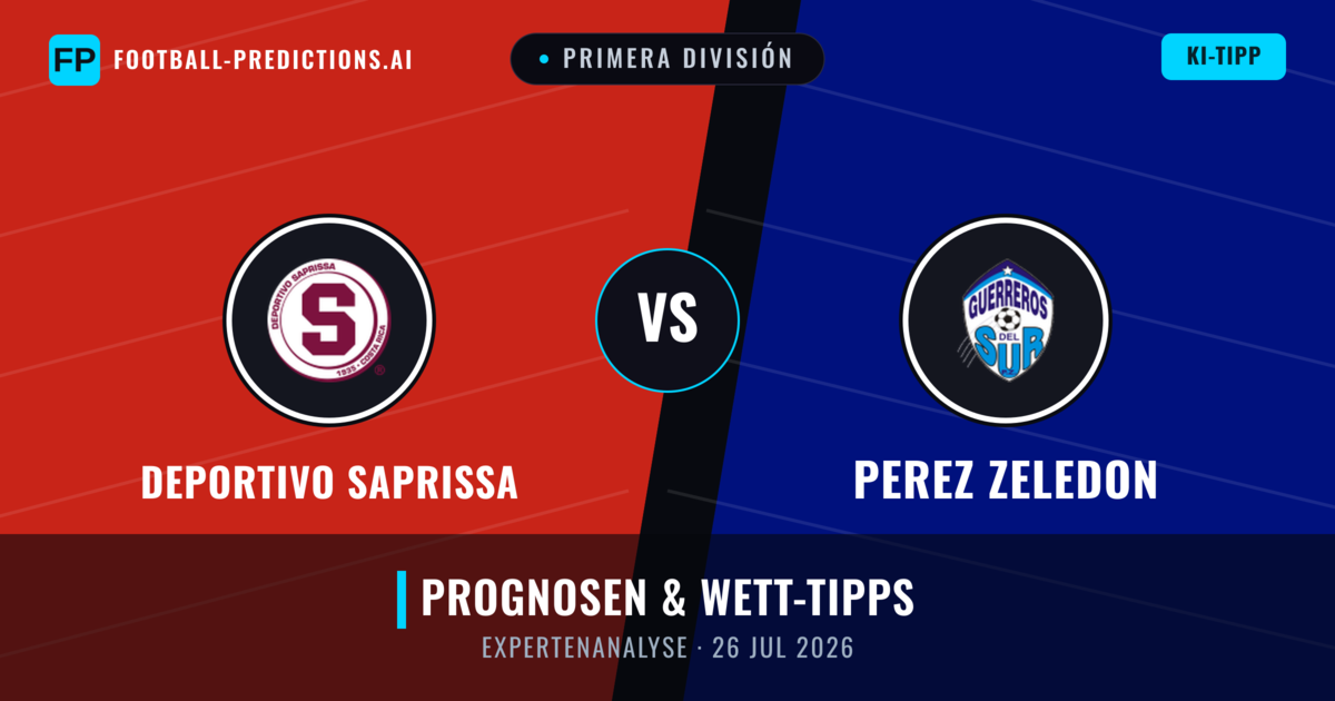Deportivo Saprissa vs Perez Zeledon — Prognose und Spielvorschau