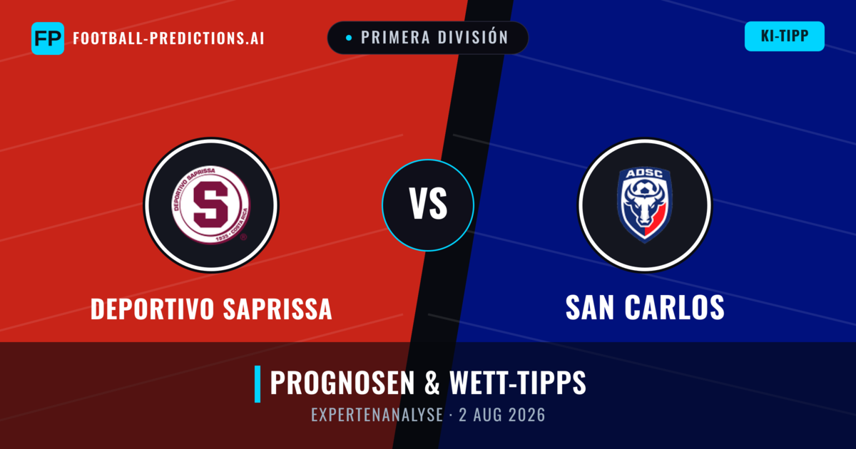 Deportivo Saprissa vs San Carlos — Prognose und Spielvorschau