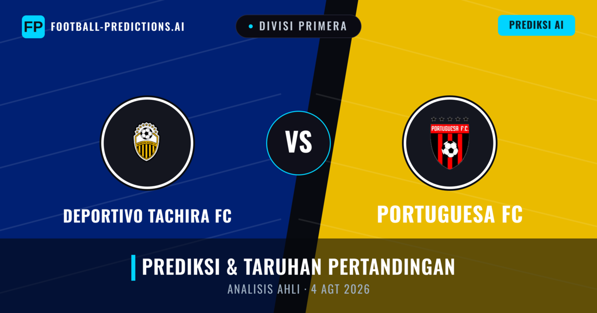 Deportivo Táchira vs Portuguesa FC — prediksi dan pratinjau pertandingan
